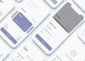 Figma mobile checkout UI kit