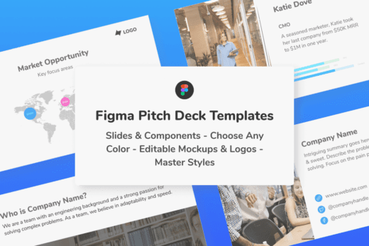 figma pitch deck template presentation slides