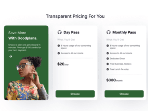 Figma pricing tables