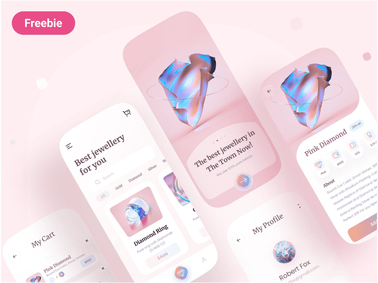 Figma Jewellery App