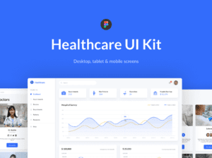 healthcare dashboard Figma