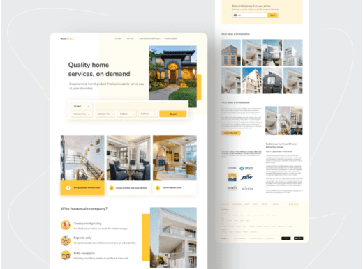 Figma Real Estate Investment Landing Page