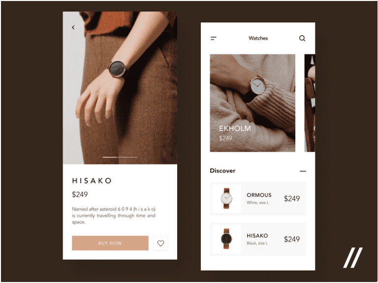 Figma Wrist Watch App Concept