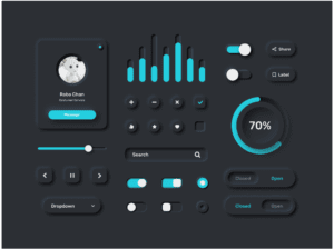 Figma Neumorphism UI Kit