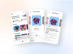 Figma Music Player App UI