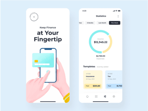 Figma Payment Mobile App Design