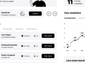 Figma E-Learning UI