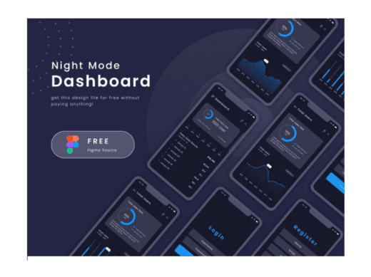 Figma Dark Theme for Mobile