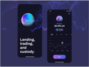 Figma Crypto App Screens