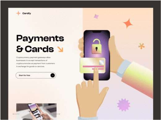 Figma Cardfy Home Page Design