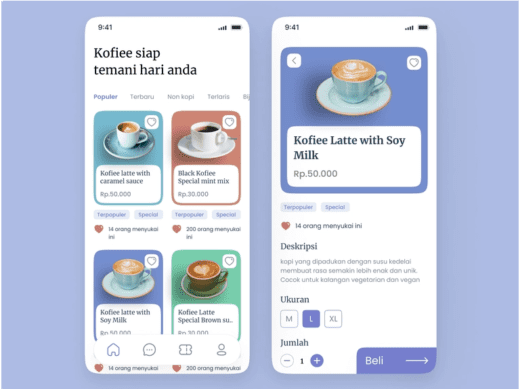 Figma Kofiee App