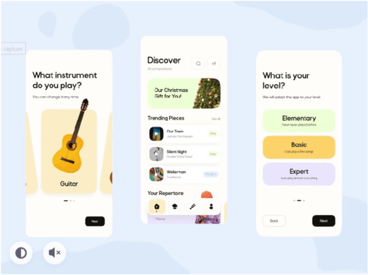 Music Learning Mobile App