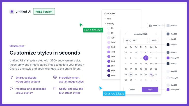 Untitled UI (Massive Figma Resource) - Template Freebies