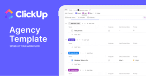 agency template free