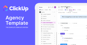 ClickUp agency templates